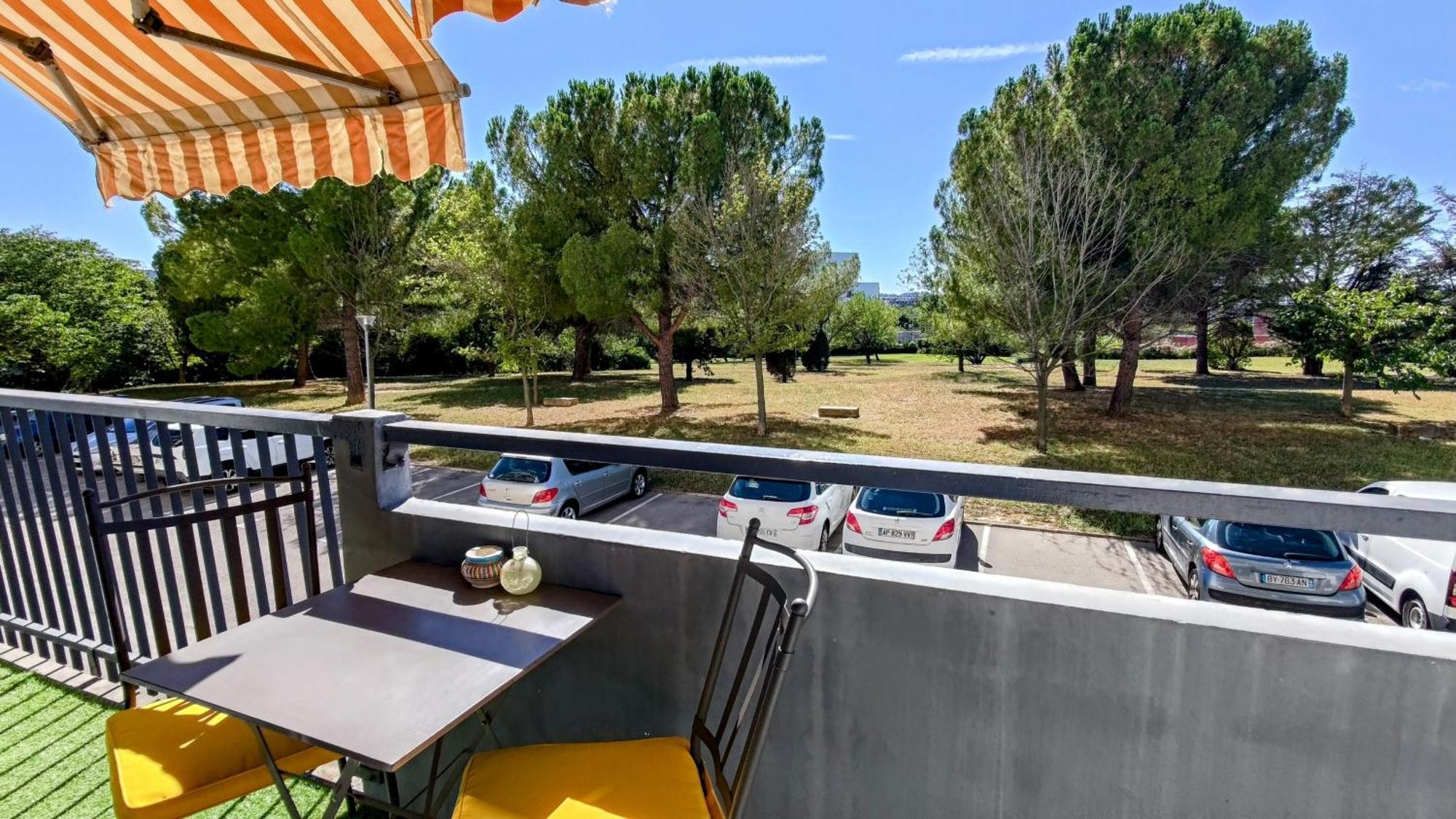 Studio Soleil Et Verdure - Montpellier Celleneuve 외부 사진